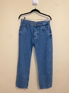 Anine Bing Gavin Jeans 28 Blue $250